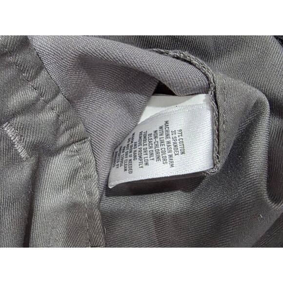 Bonobos Pants Mens 31/32 Gray Slim Chino Straight Flat Front A003331 - Picture 9 of 11